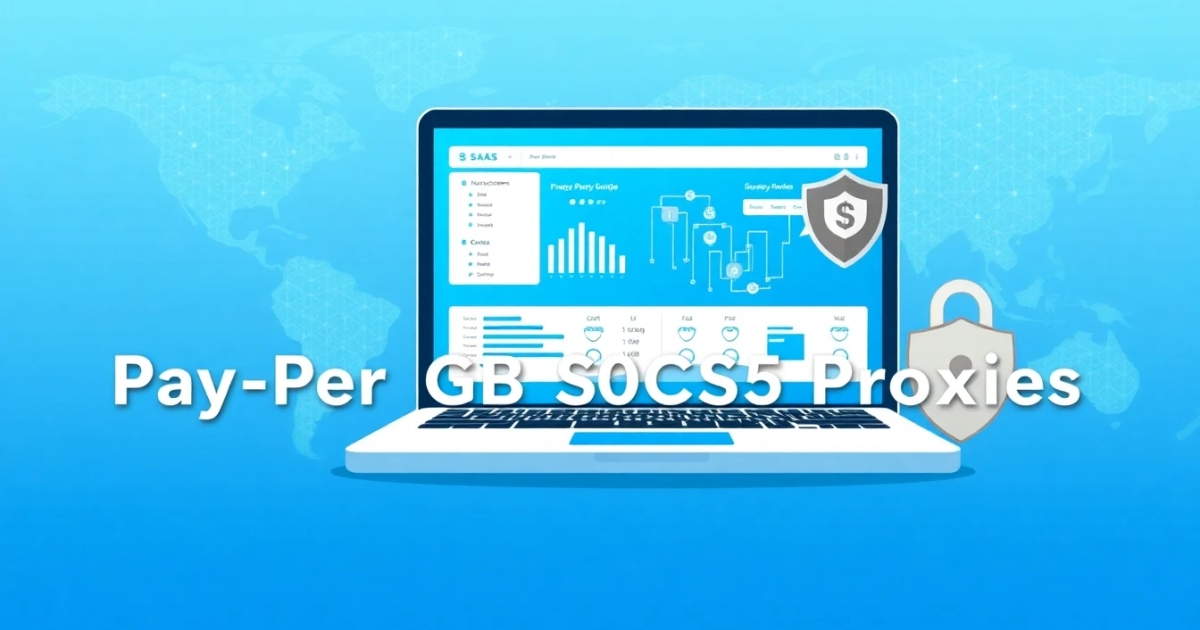 Pay-Per-GB SOCKS5 Proxies: Everything You Need to Know