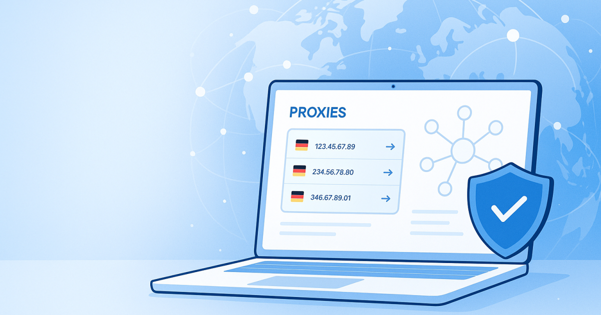 Rental SOCKS5 Proxies in Germany: A Complete Guide