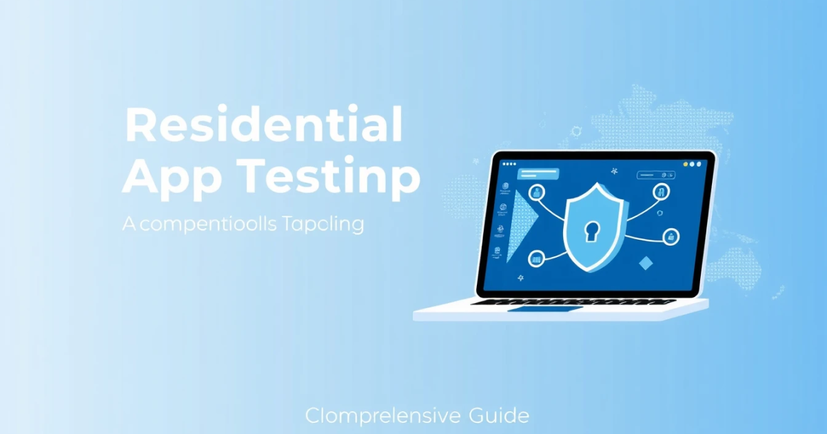Residential Proxies for App Testing: A Comprehensive Guide
