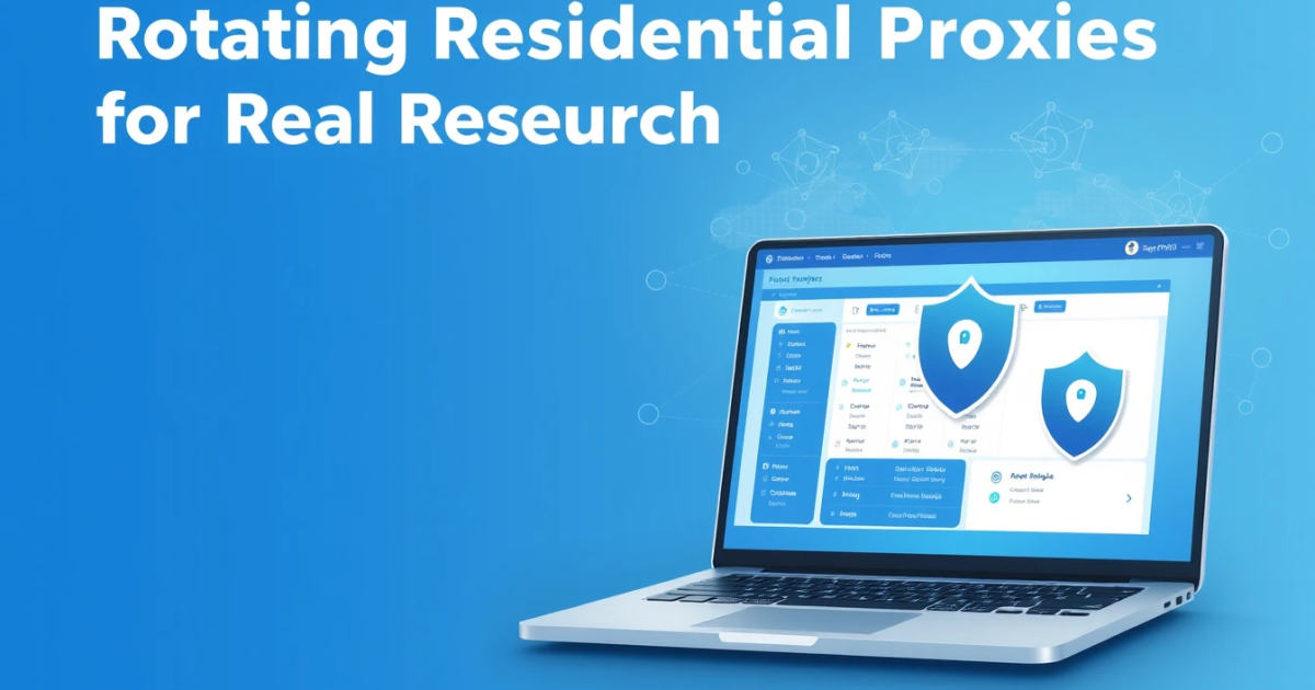 Rotating Residential Proxies for Real Estate Research
