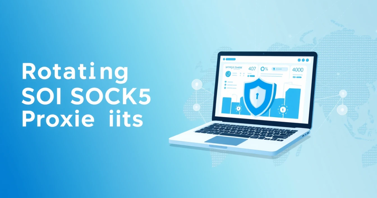 Rotating SOCKS5 Proxies in Singapore: A Complete Guide