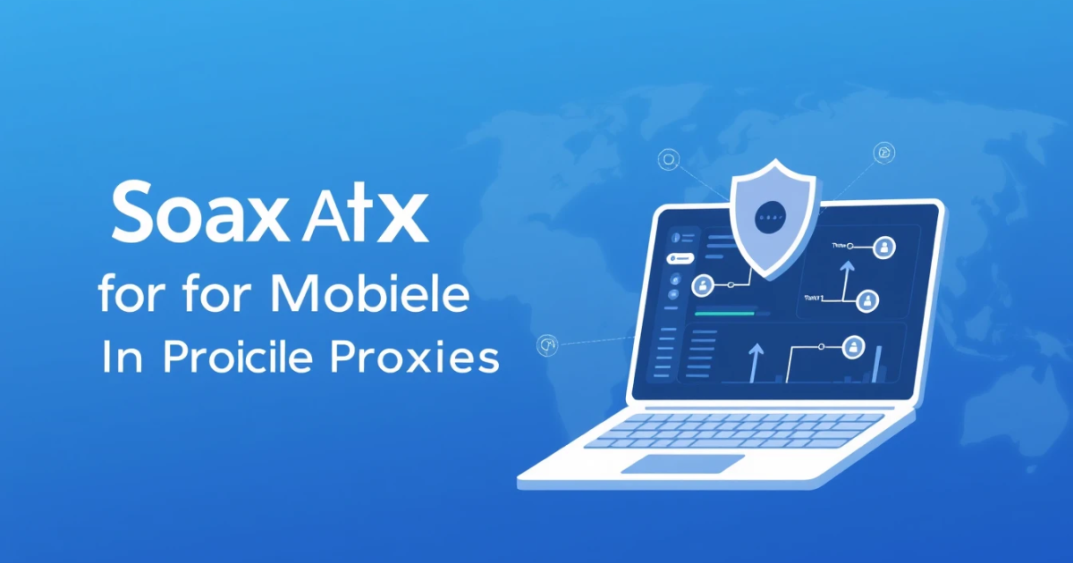 Soax Alternative for Mobile Proxies: A Comprehensive Guide