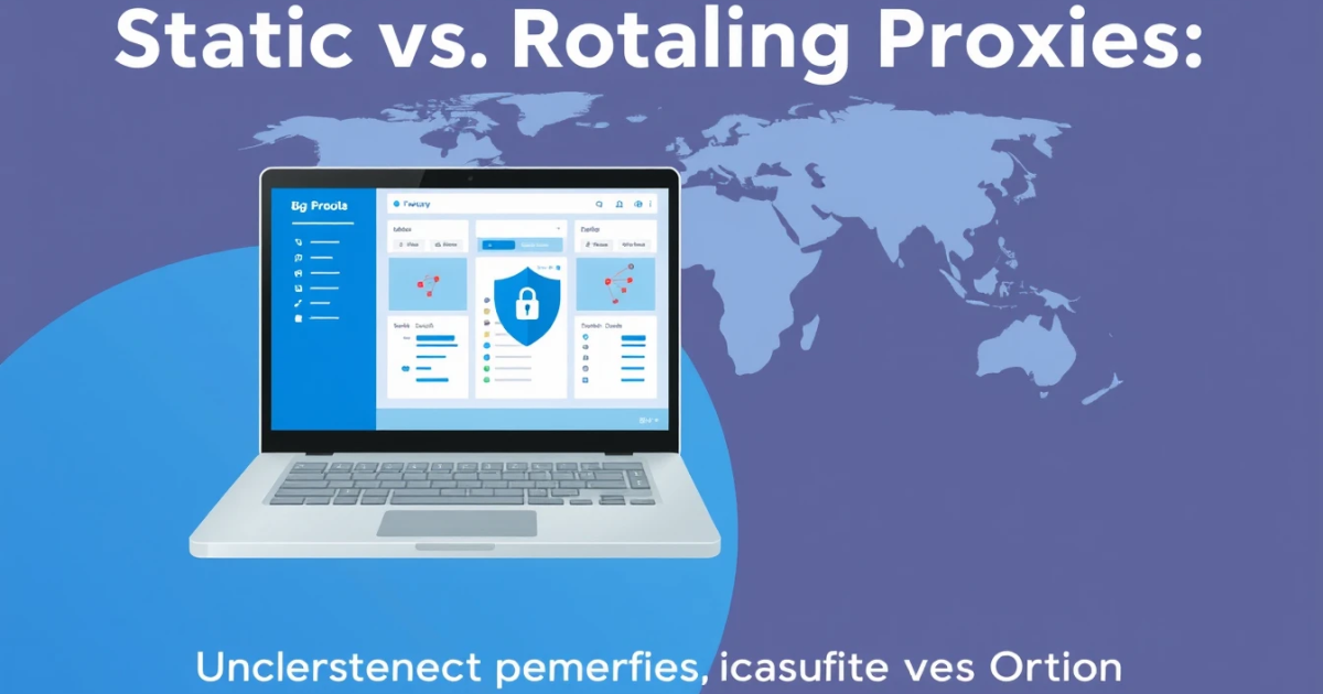 Static vs Rotating Proxies: Understanding the Differences and Choosing the Right Option