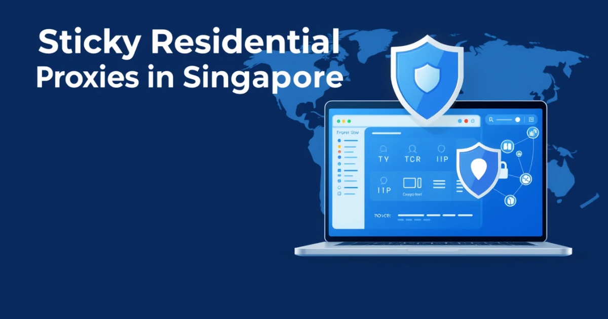 Sticky Residential Proxies in Singapore: A Comprehensive Guide