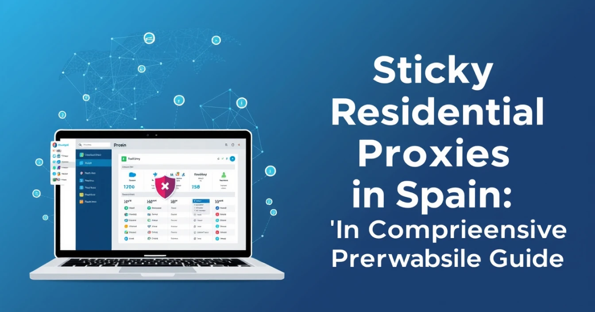 Sticky Residential Proxies in Spain: A Comprehensive Guide