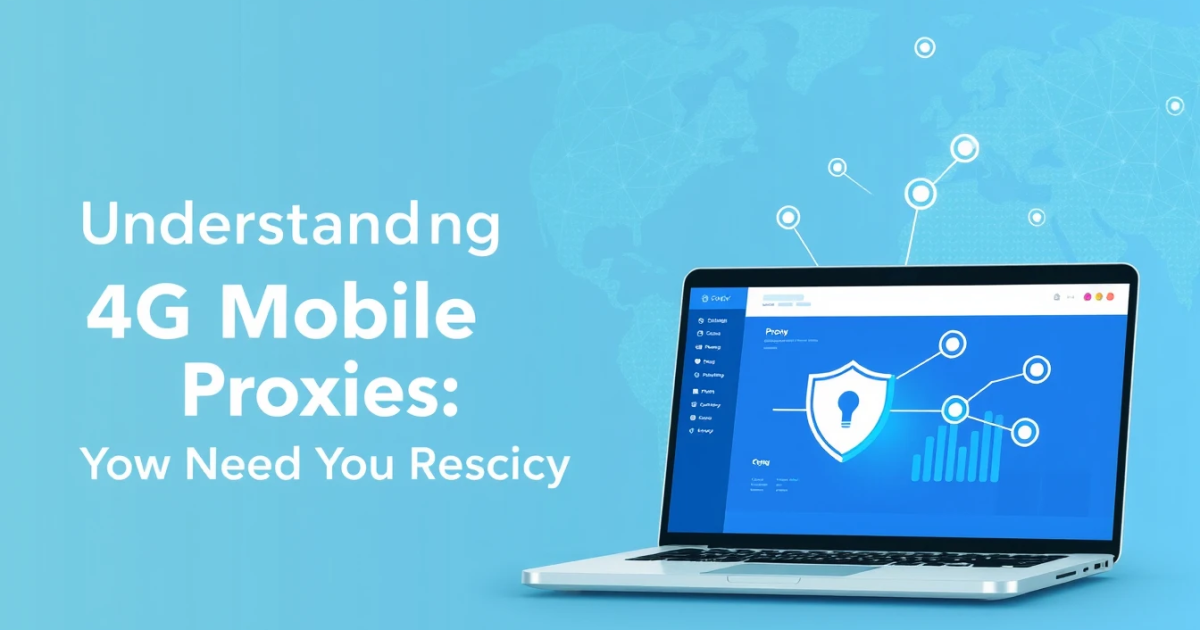Understanding 4G Mobile Proxies: What You Need to Know