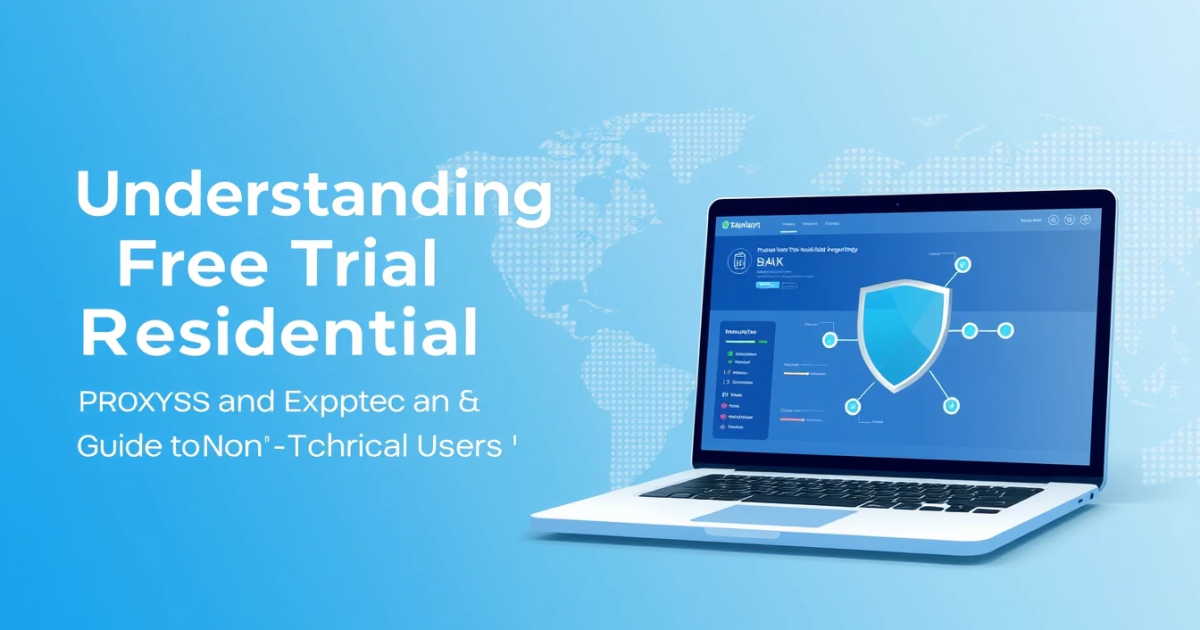Understanding Free Trial Residential Proxies: A Guide for Non-Technical Users