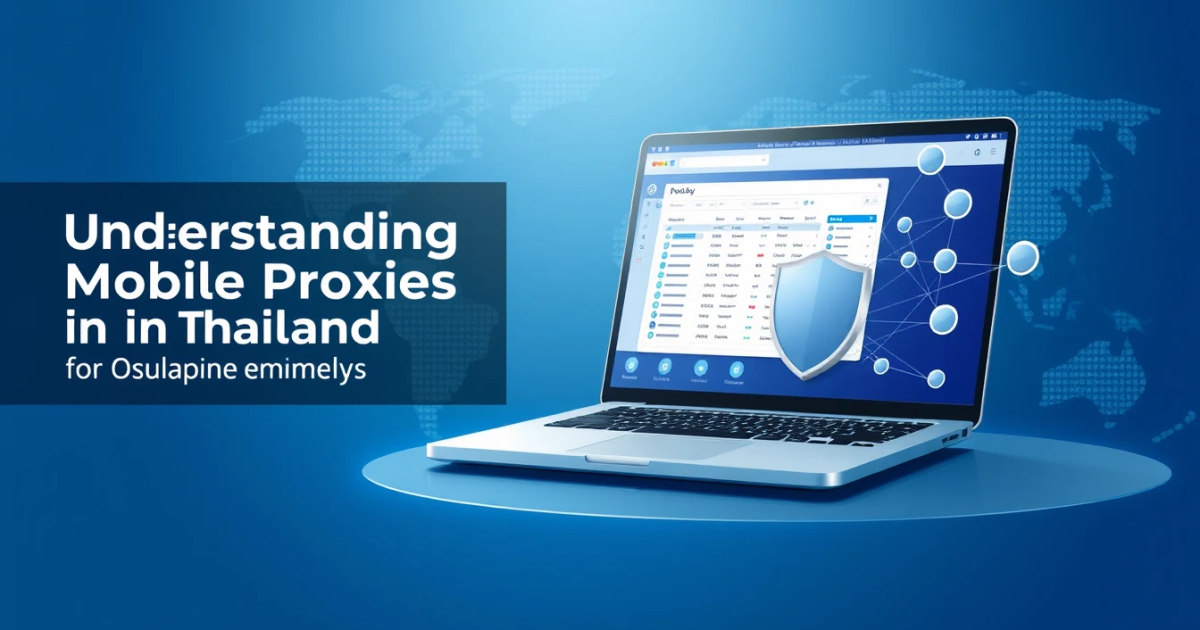Understanding Mobile Proxies in Thailand: A Comprehensive Guide