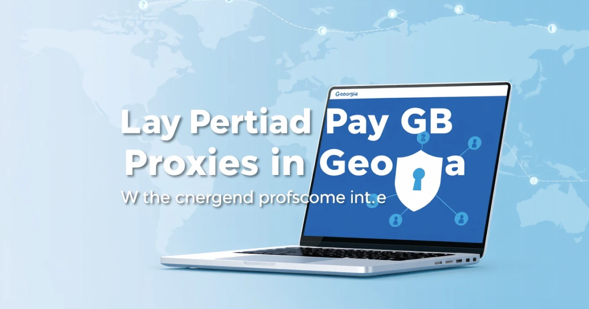 Understanding Pay Per GB Proxies in Georgia: A Comprehensive Guide