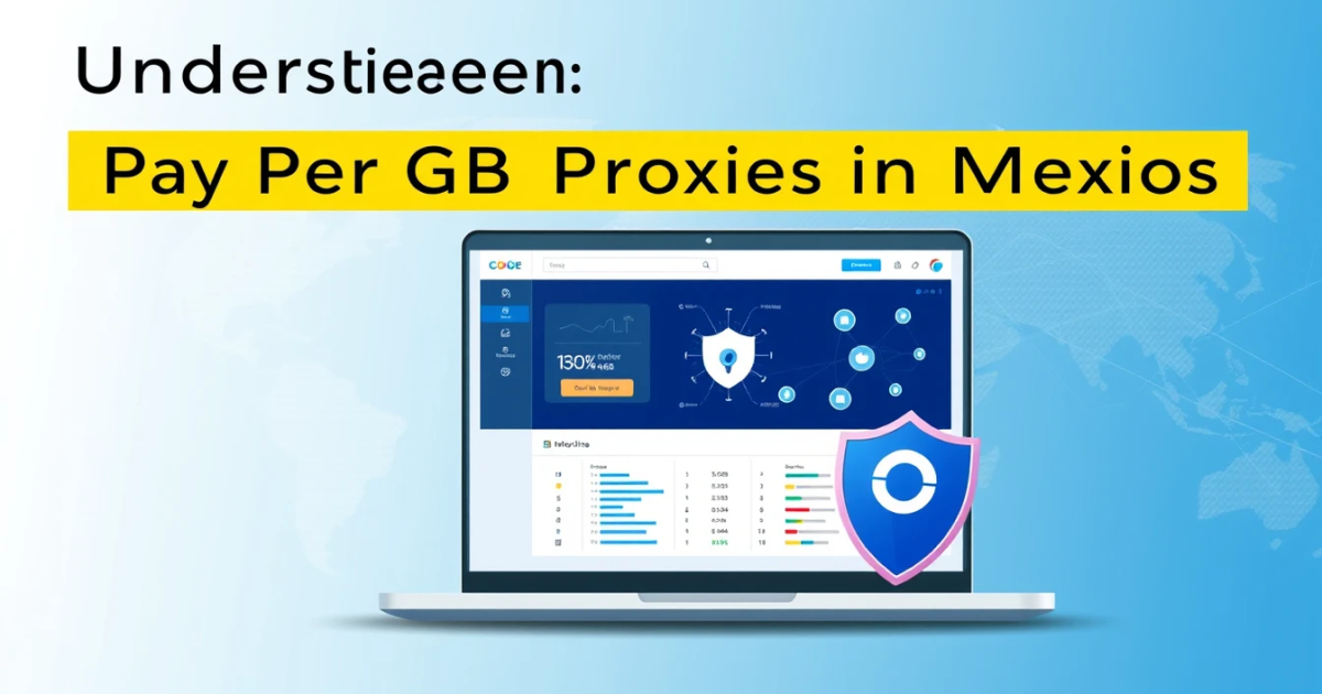 Understanding Pay Per GB Proxies in Mexico