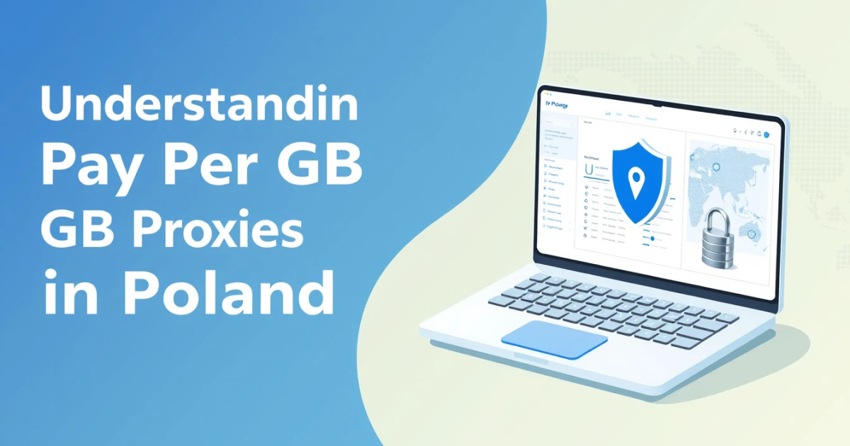 Understanding Pay Per GB Proxies in Poland