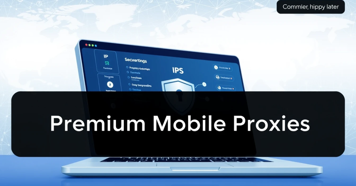 Understanding Premium Mobile Proxies: A Comprehensive Guide