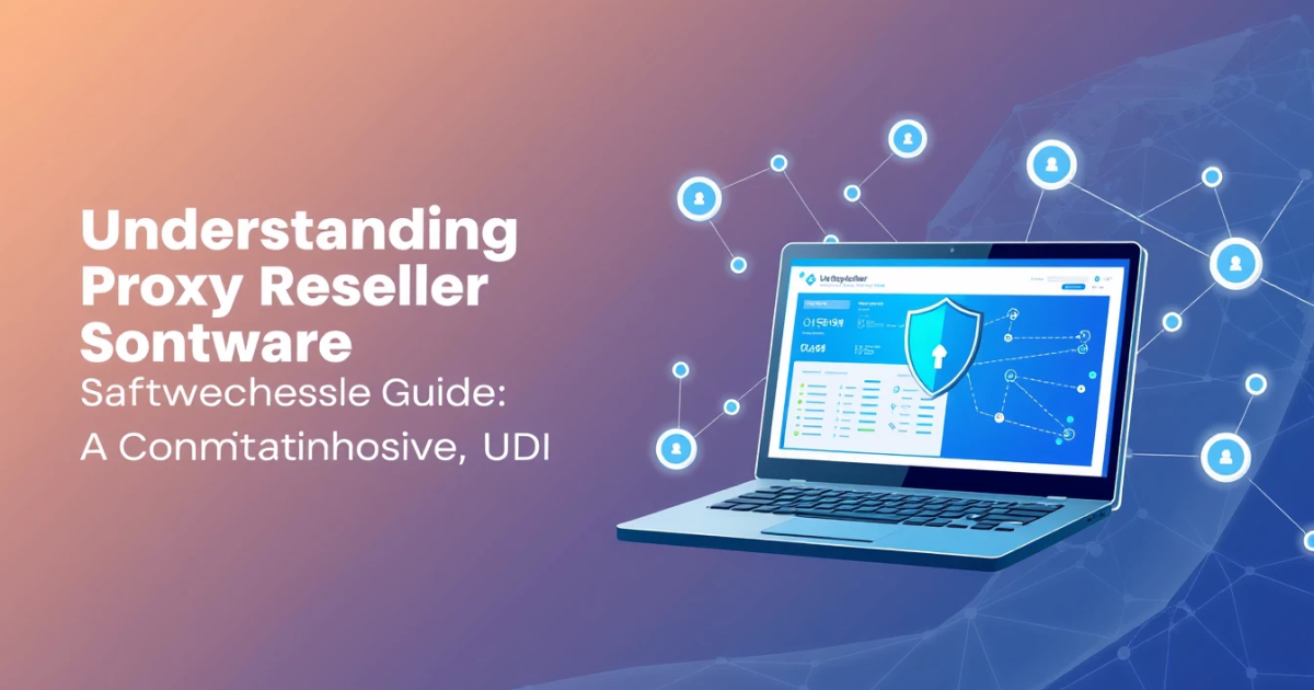 Understanding Proxy Reseller Software: A Comprehensive Guide
