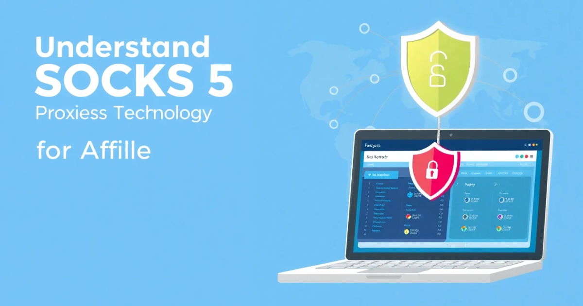 Understanding SOCKS5 Proxies for Affiliate Link Testing