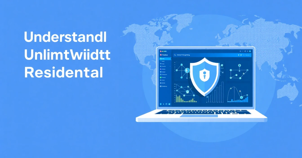 Understanding Unlimited Bandwidth Residential Proxy API