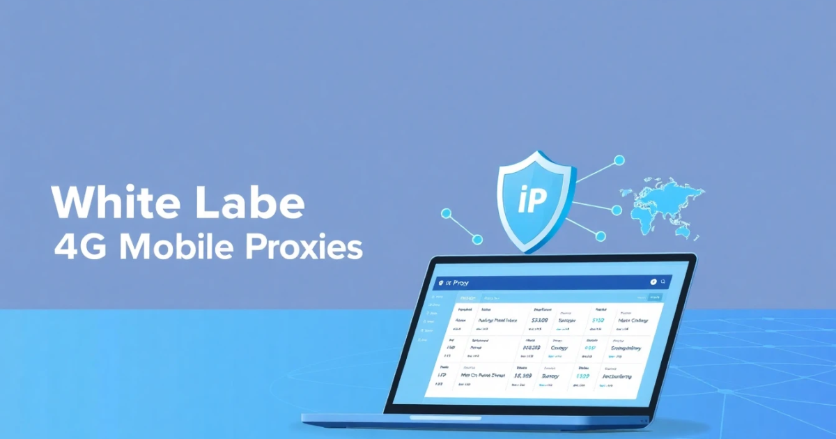 Understanding White Label 4G Mobile Proxies: A Comprehensive Guide