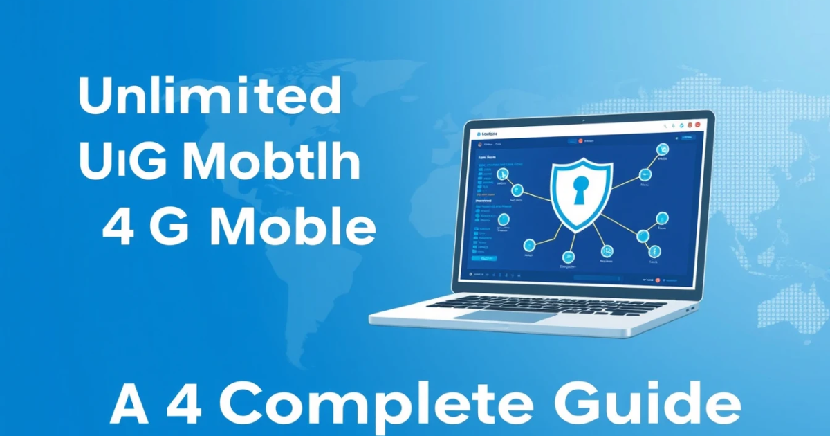 Unlimited Bandwidth 4G Mobile Proxies: A Complete Guide