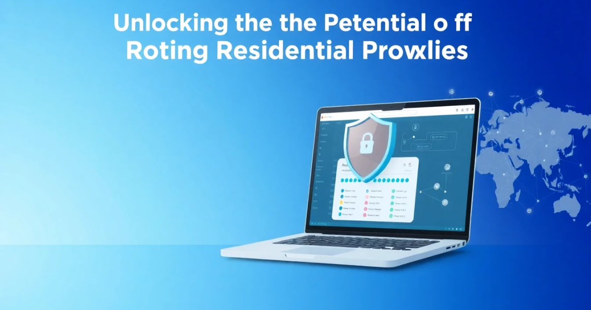 Unlocking the Potential of Rotating Residential Proxies with Unlimited Bandwidth