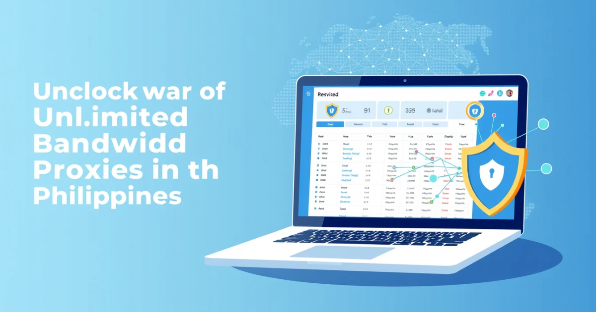 Unlocking the Power of Unlimited Bandwidth Proxies in the Philippines