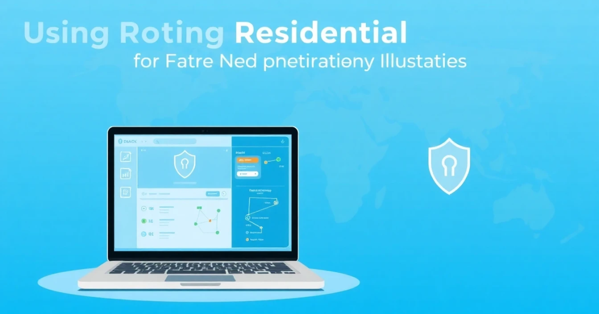 Using Rotating Residential Proxies for Fraud Prevention Testing