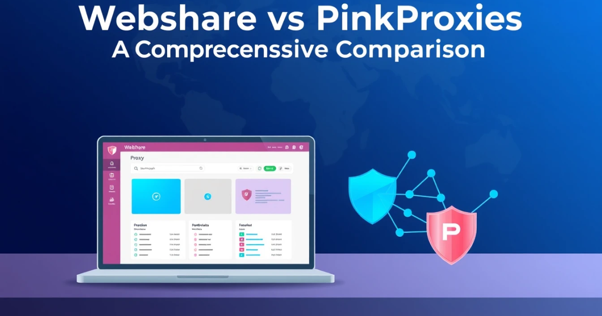 Webshare vs PinkProxies: A Comprehensive Comparison