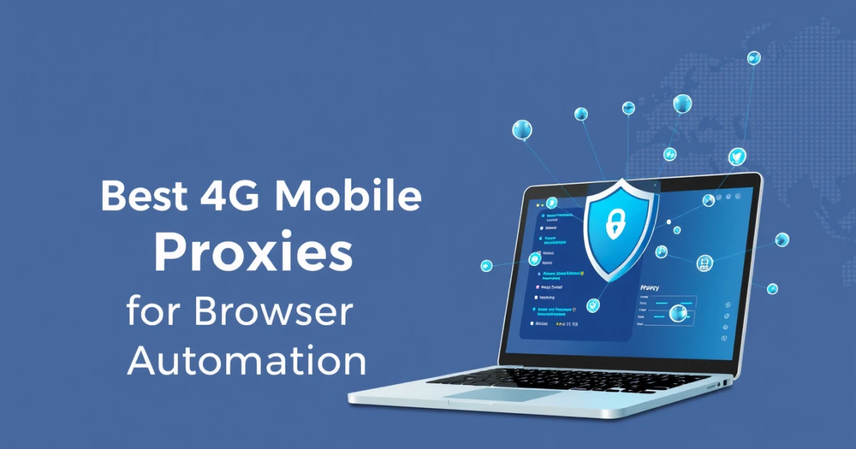 Best 4G Mobile Proxies for Browser Automation