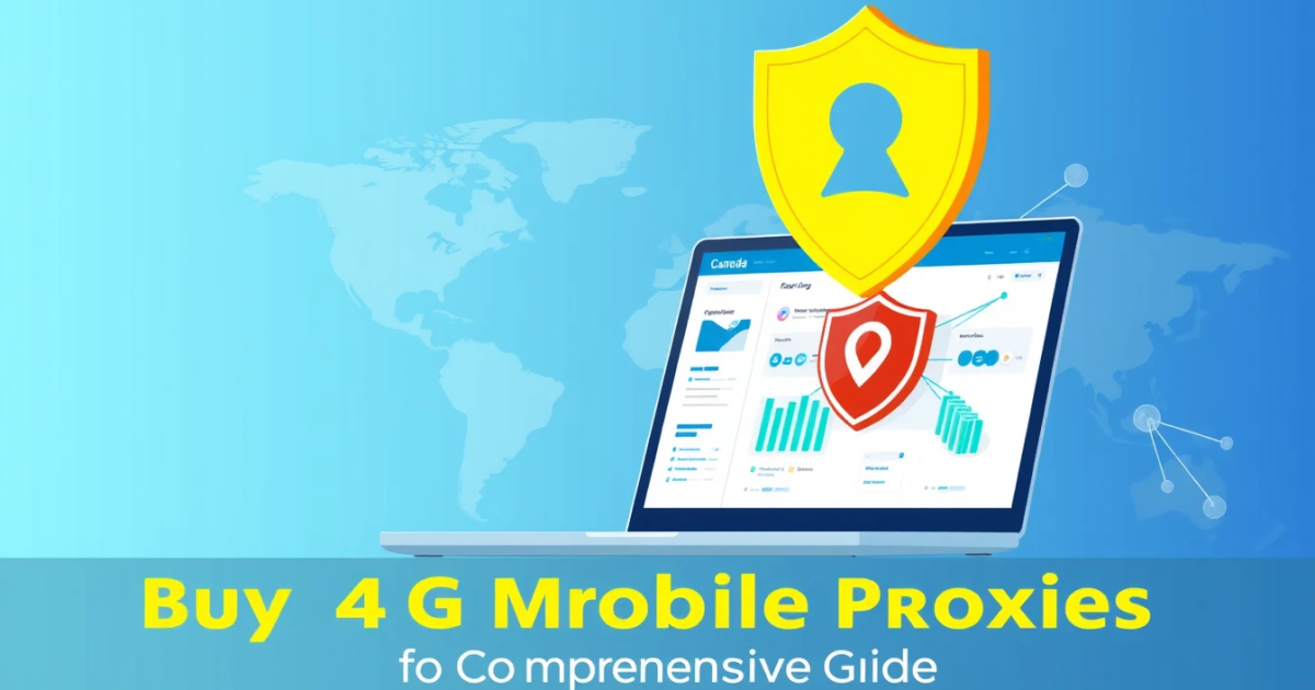 Buy 4G Mobile Proxies in Canada: A Comprehensive Guide