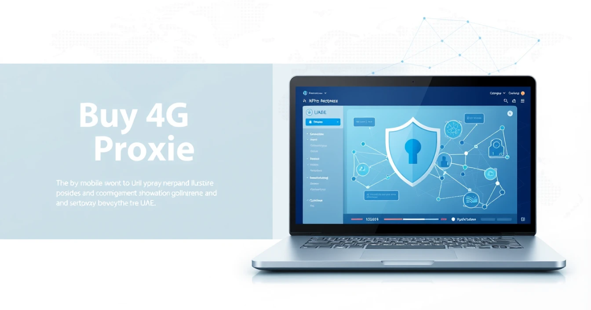 Buy 4G Mobile Proxies in UAE: What You Need to Know