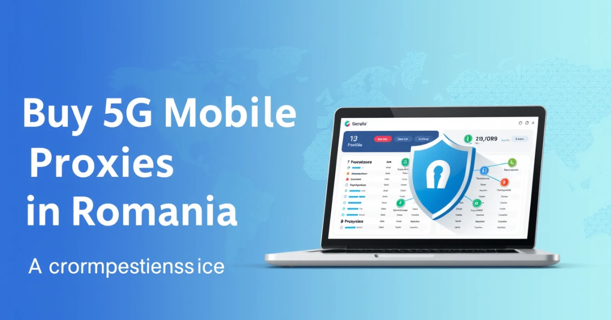 Buy 5G Mobile Proxies in Romania: A Comprehensive Guide