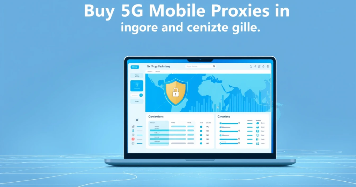 Buy 5G Mobile Proxies in Saudi Arabia: A Complete Guide