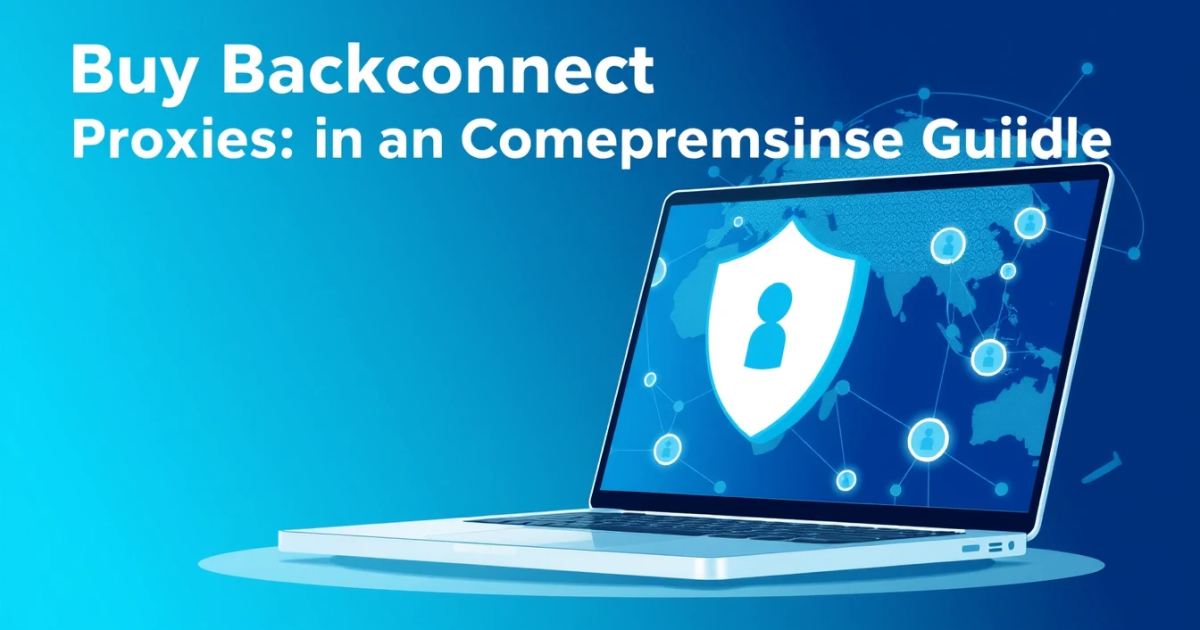 Buy Backconnect Proxies in the USA: A Comprehensive Guide