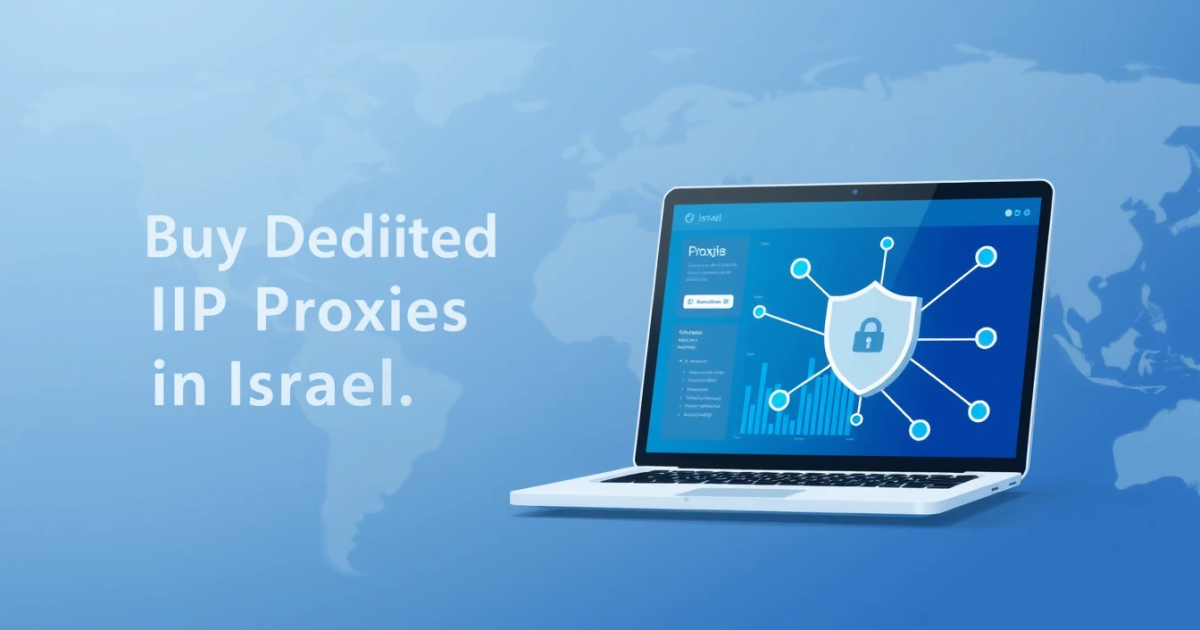 Buy Dedicated ISP Proxies in Israel: A Comprehensive Guide