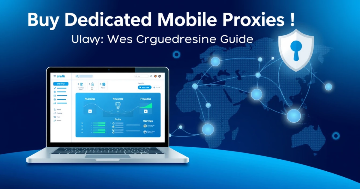 Buy Dedicated Mobile Proxies in Malaysia: Your Comprehensive Guide