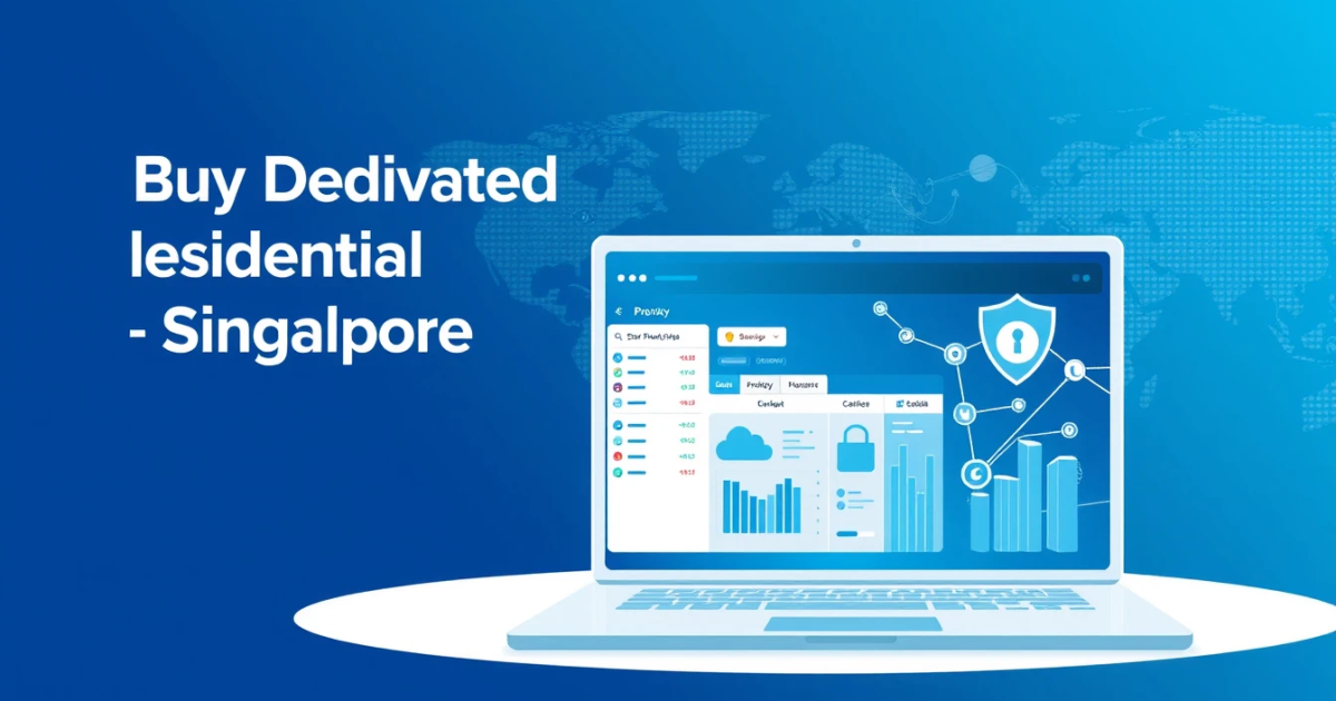 Buy Dedicated Residential Proxies in Singapore: A Complete Guide