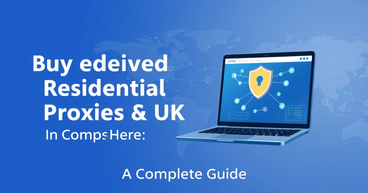 Buy Dedicated Residential Proxies in the UK: A Complete Guide