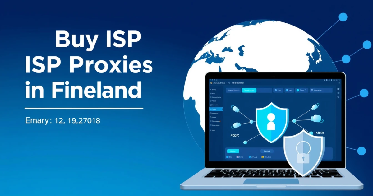 Buy ISP Proxies in Finland: A Comprehensive Guide