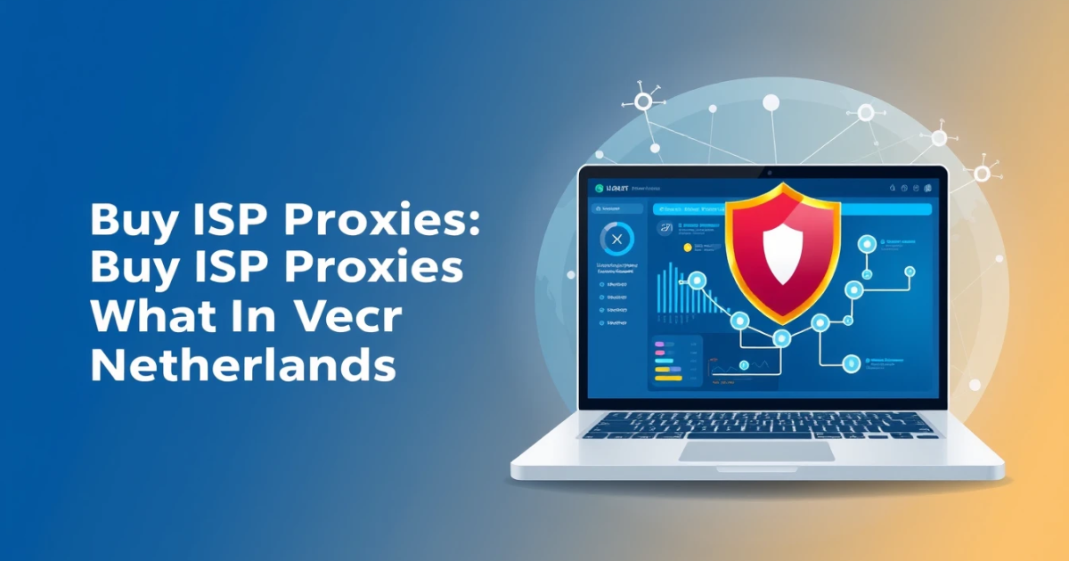 Buy ISP Proxies in the Netherlands: What You Need to Know