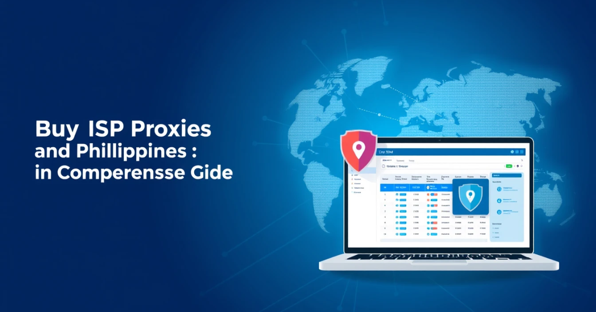 Buy ISP Proxies in the Philippines: A Comprehensive Guide