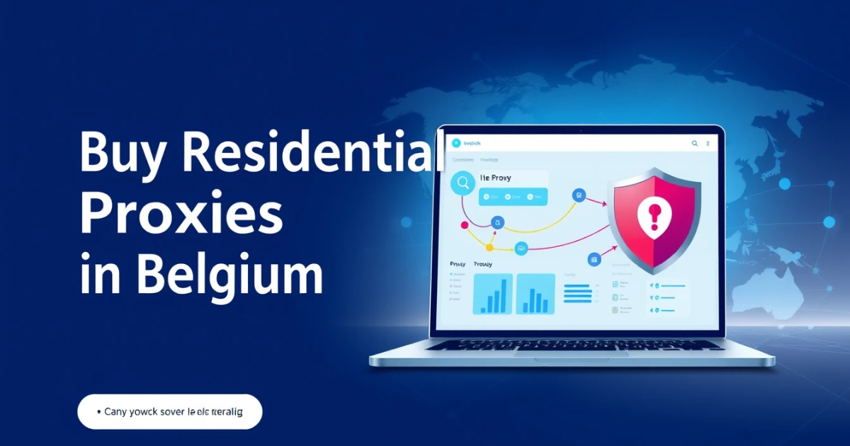 Buy Residential Proxies in Belgium: Your Complete Guide