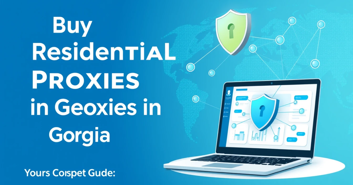 Buy Residential Proxies in Georgia: Your Complete Guide