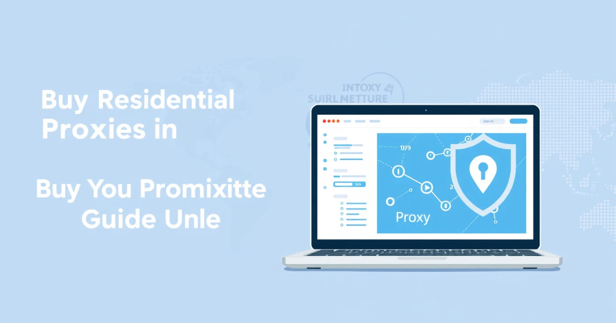 Buy Residential Proxies in Mexico: Your Complete Guide