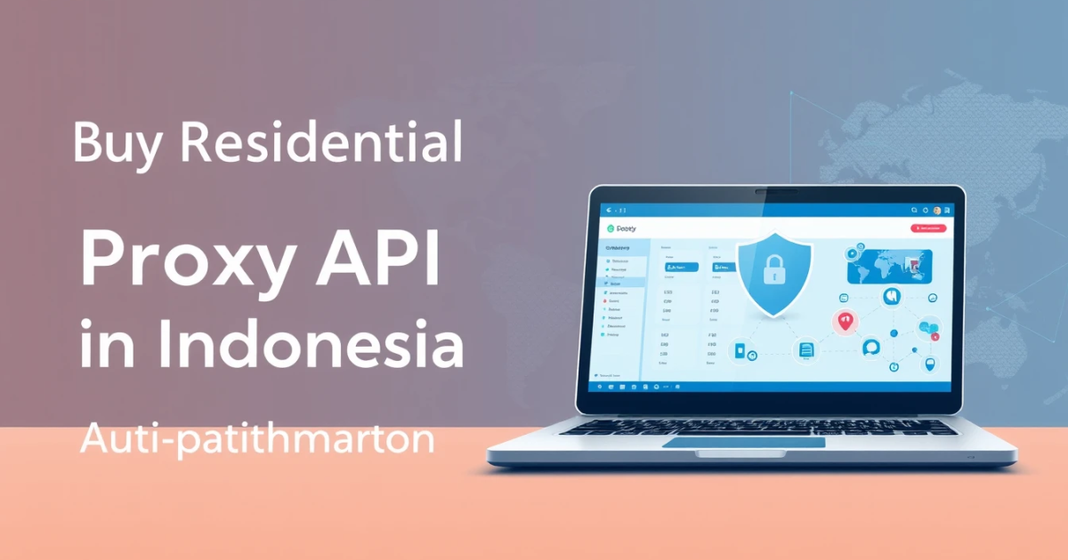 Buy Residential Proxy API in Indonesia: Your Complete Guide