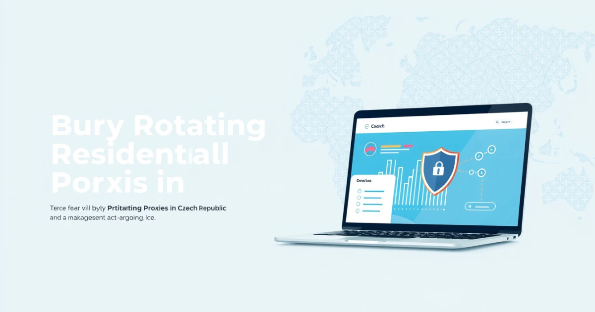 Buy Rotating Residential Proxies in Czech Republic