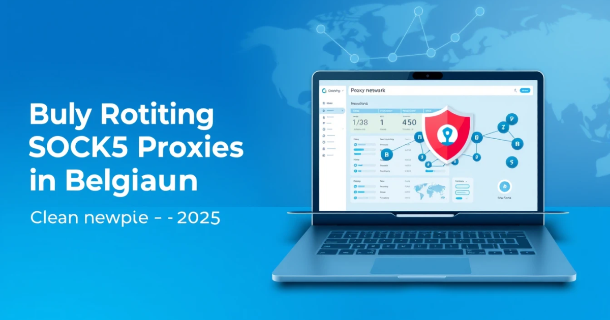 Buy Rotating SOCKS5 Proxies in Belgium: Your Complete Guide