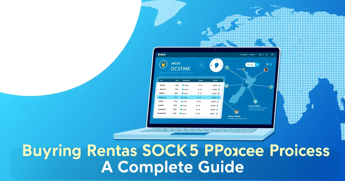 Buying Rental SOCKS5 Proxies in New Zealand: A Complete Guide