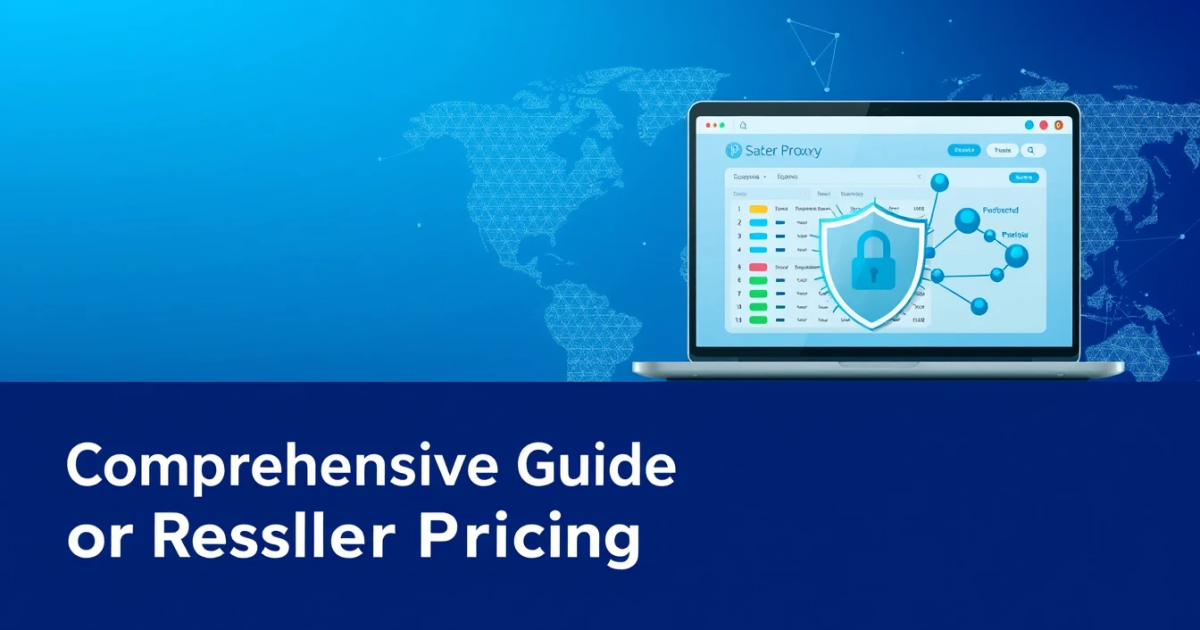 Comprehensive Guide to Reseller Pricing for ISP Proxies