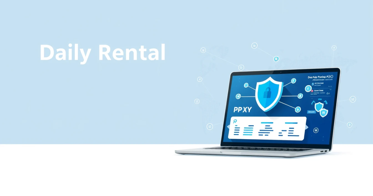 Daily Rental Proxies for Price Monitoring
