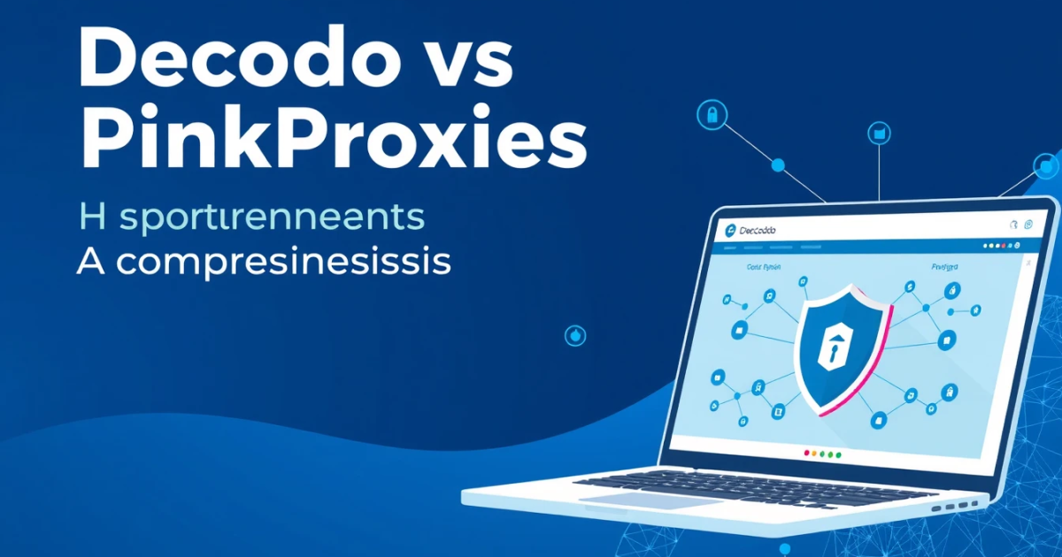 Decodo vs PinkProxies: A Comprehensive Comparison