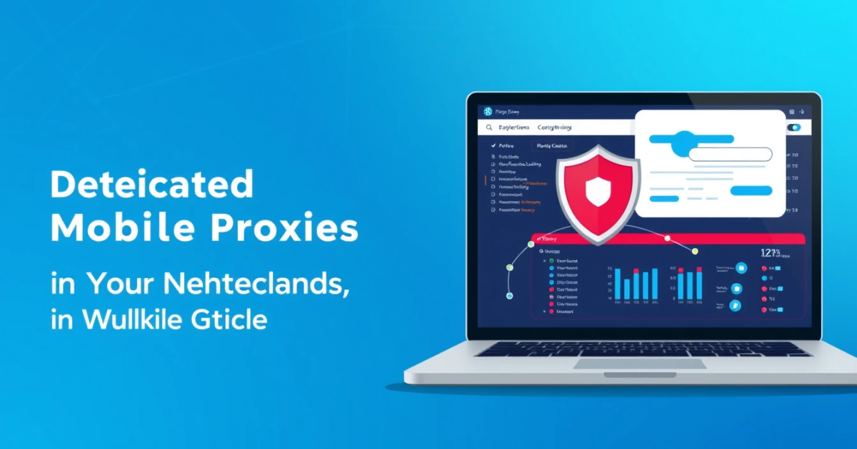 Dedicated Mobile Proxies in the Netherlands: Your Ultimate Guide