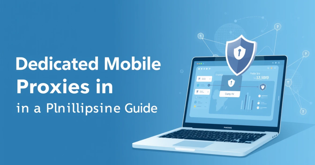Dedicated Mobile Proxies in the Philippines: A Comprehensive Guide